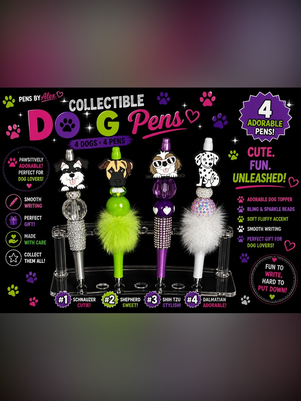 Pens By Alex - The Pups